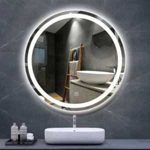 Waterproof Led Round Wall Mirror